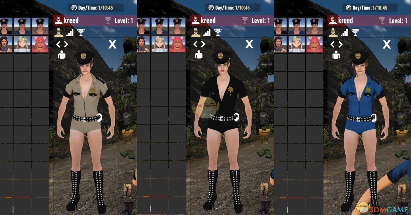 《七日杀》女警克莱尔外观MOD