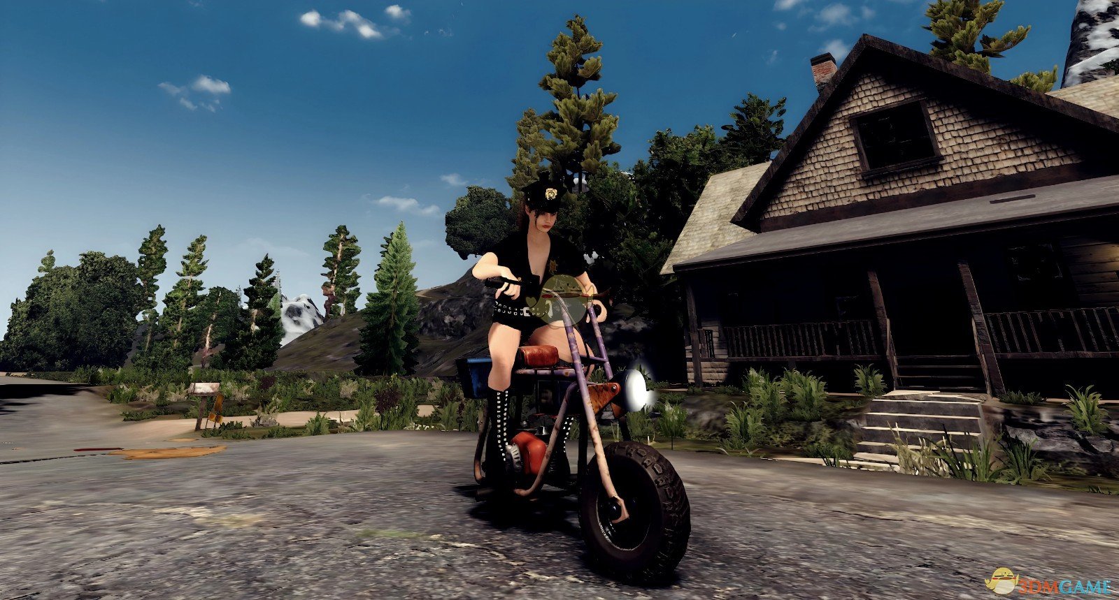 《七日杀》女警克莱尔外观MOD