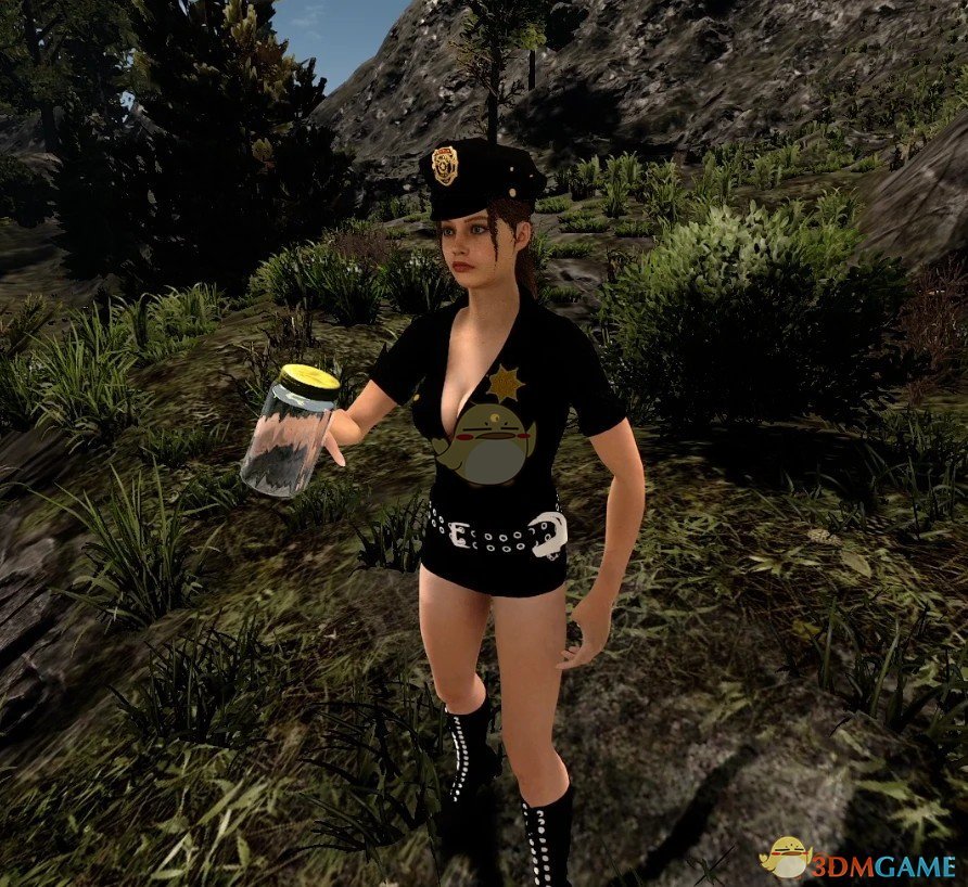 《七日杀》女警克莱尔外观MOD