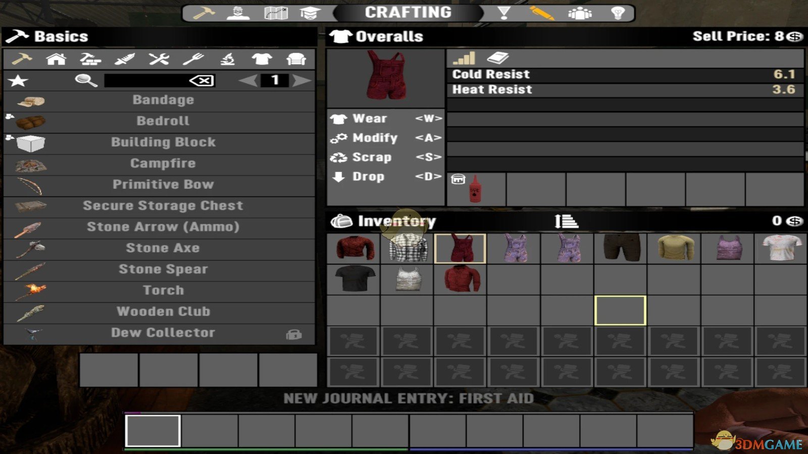 《七日杀》带染料的衣服MOD