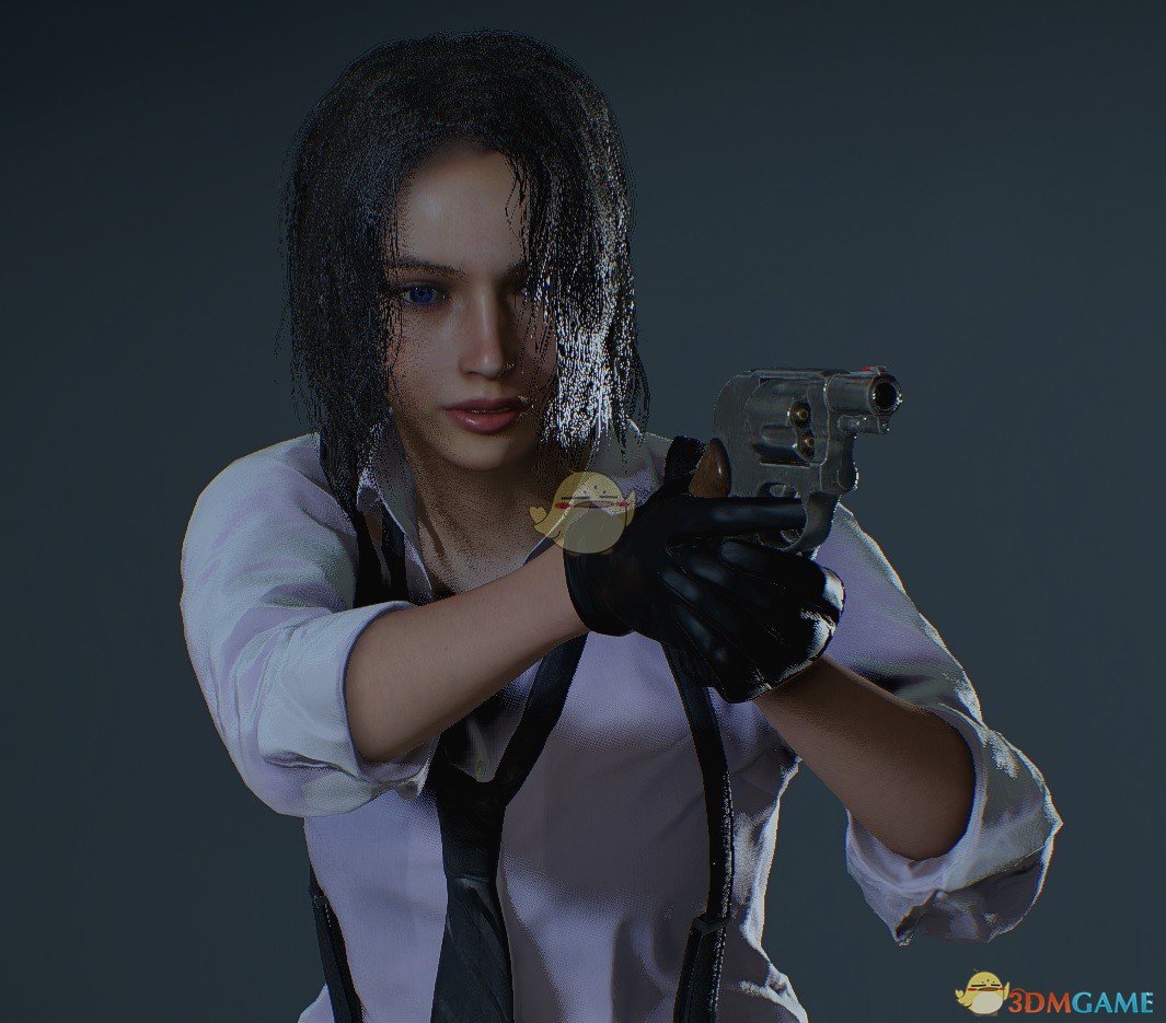 《生化危机2：重制版》艾玛的头发替换克莱尔所有服装MOD