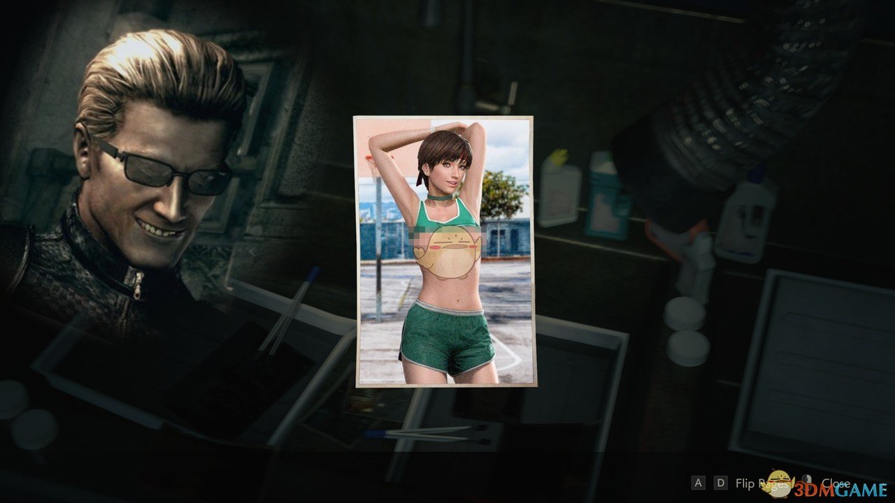 《生化危机2：重制版》替换瑞贝卡的照片MOD