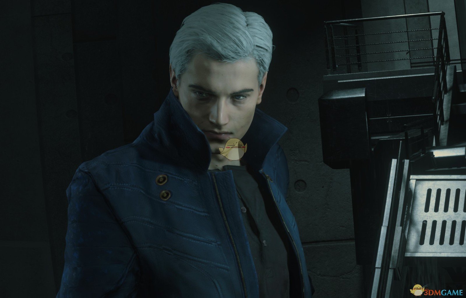 《生化危机2：重制版》鬼泣3红蓝取代LeonArklay警长服装MOD