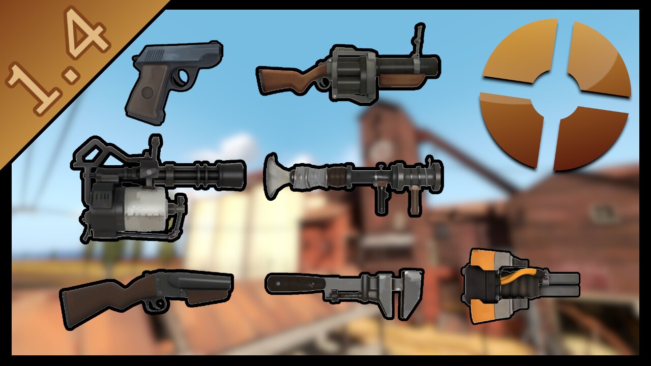 《边缘世界》TF2武器v1.4 MOD