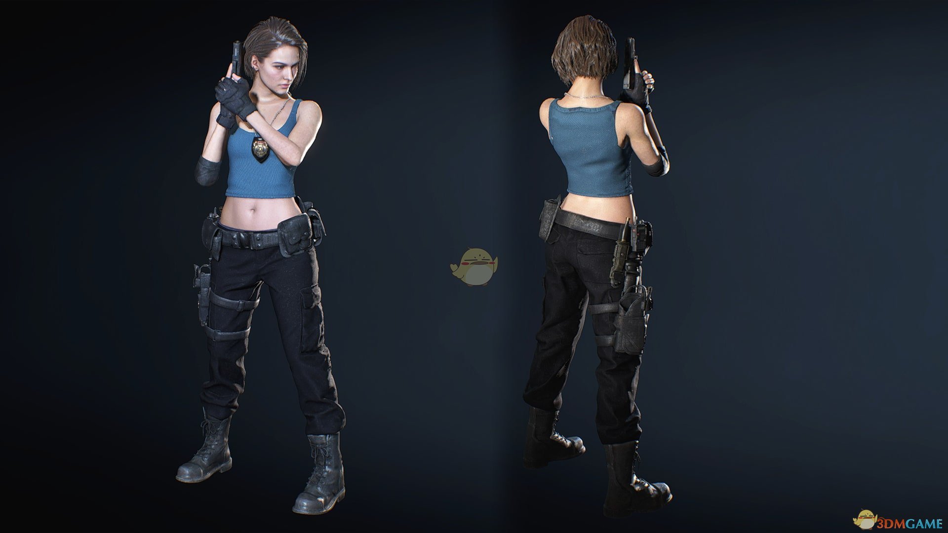 《生化危机3：重制版》吉尔原概念服MOD