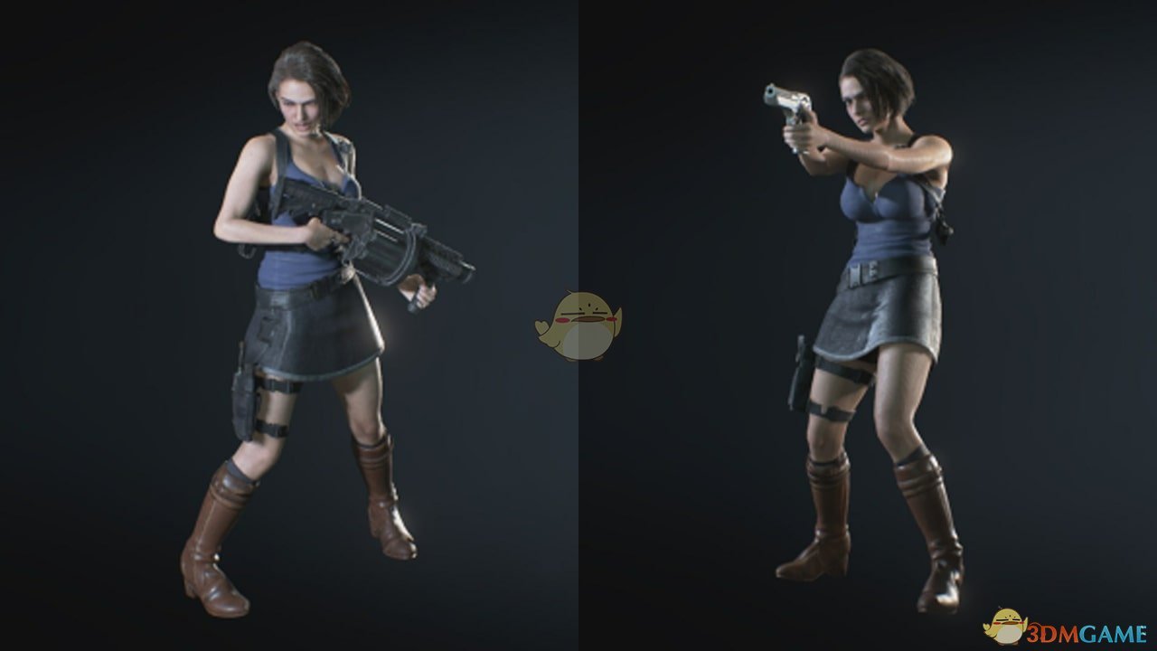 《生化危机3：重制版》经典吉尔衬衫无毛衣 增胸版MOD