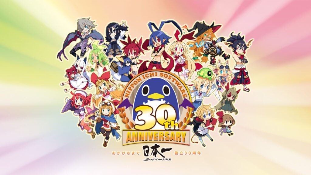 开发商日本一30周年网站上线 将推四款纪念游戏