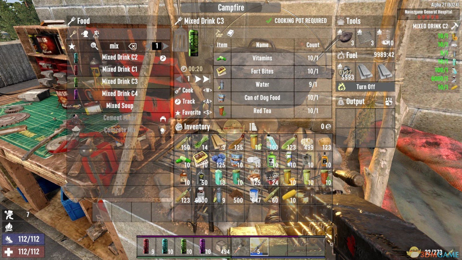 《七日杀》混合饮料A21MOD