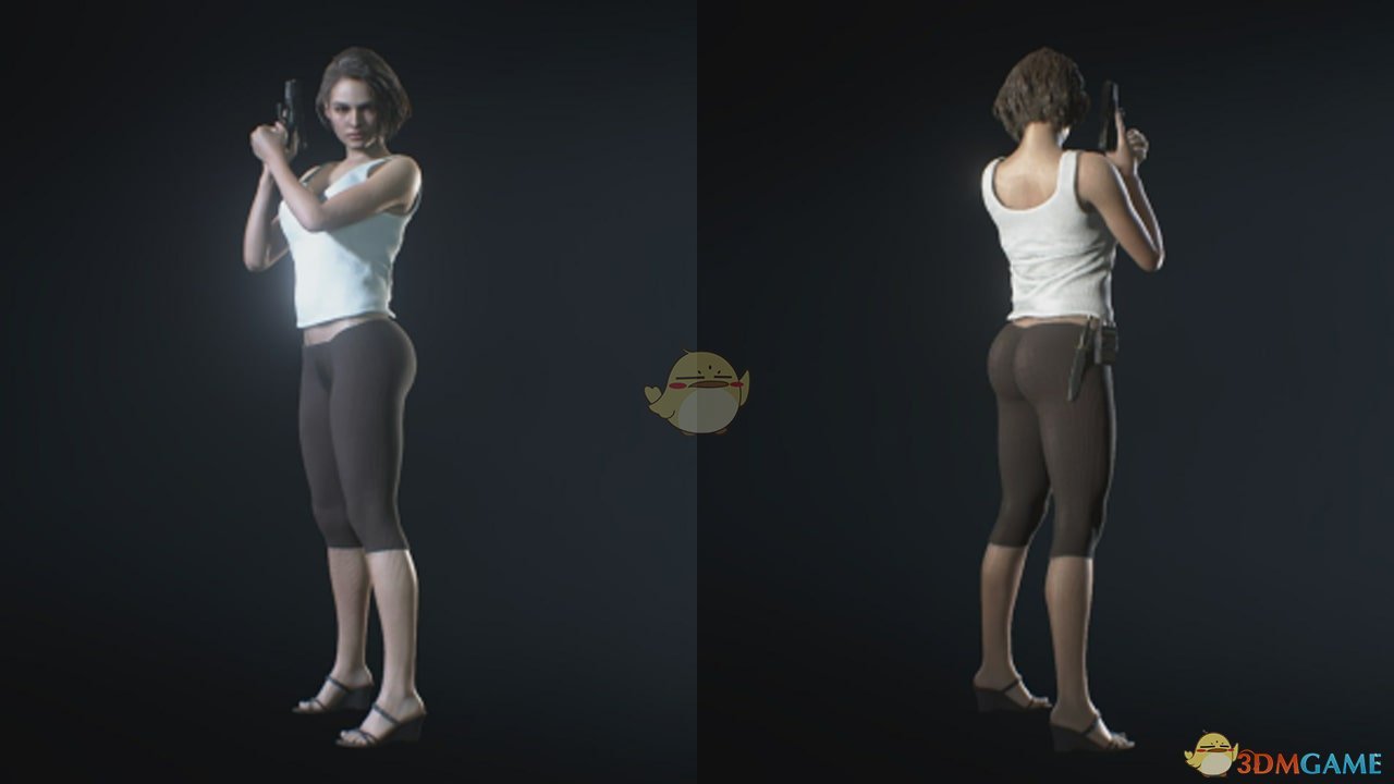 《生化危机3：重制版》吉尔瑜伽课长裤赤脚 补丁MOD