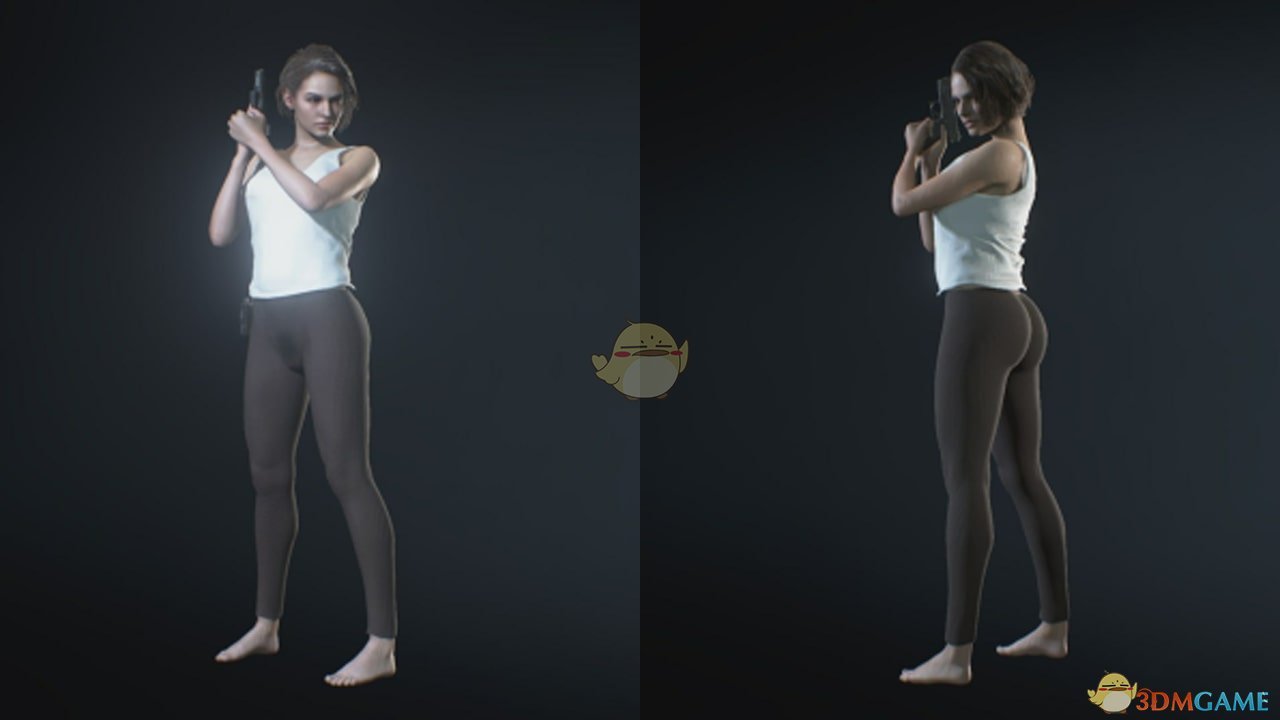 《生化危机3：重制版》吉尔瑜伽课长裤赤脚 补丁MOD