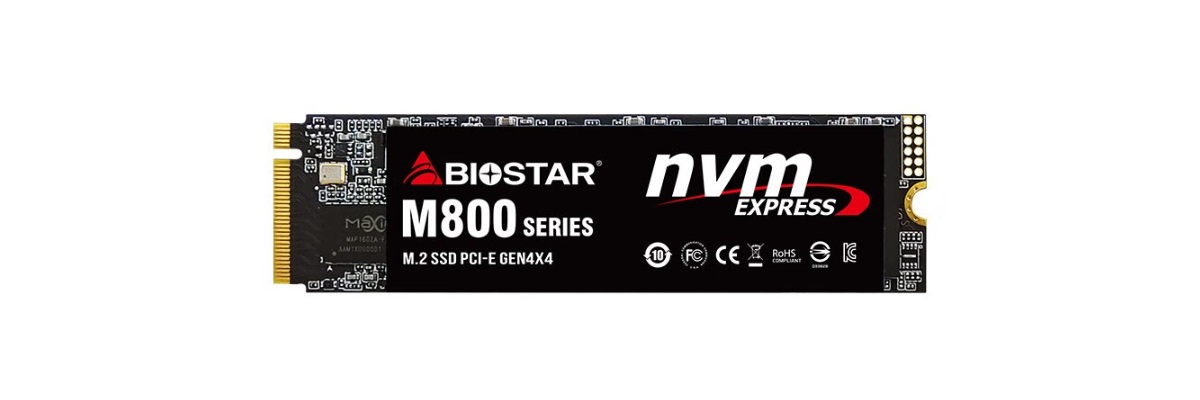 映泰推出M800系列PCIe 4.0 SSD 起售价249元