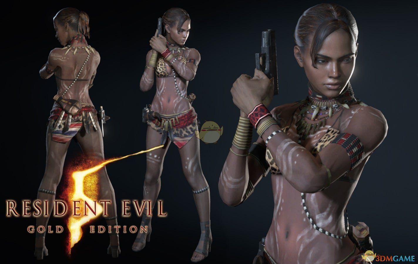 《生化危机3：重制版》RE5谢娃部落裝MOD