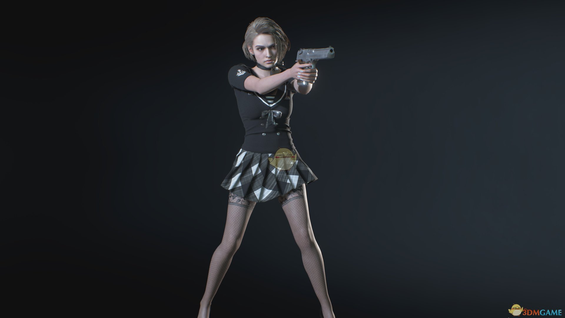 《生化危机3：重制版》吉尔暗黑时尚海军服MOD