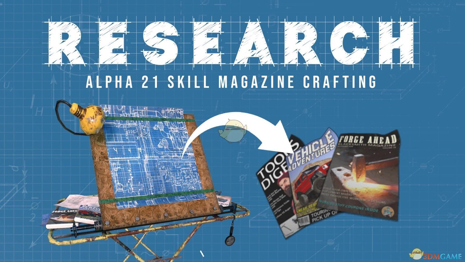 《七日杀》研究-技能杂志制作A21MOD