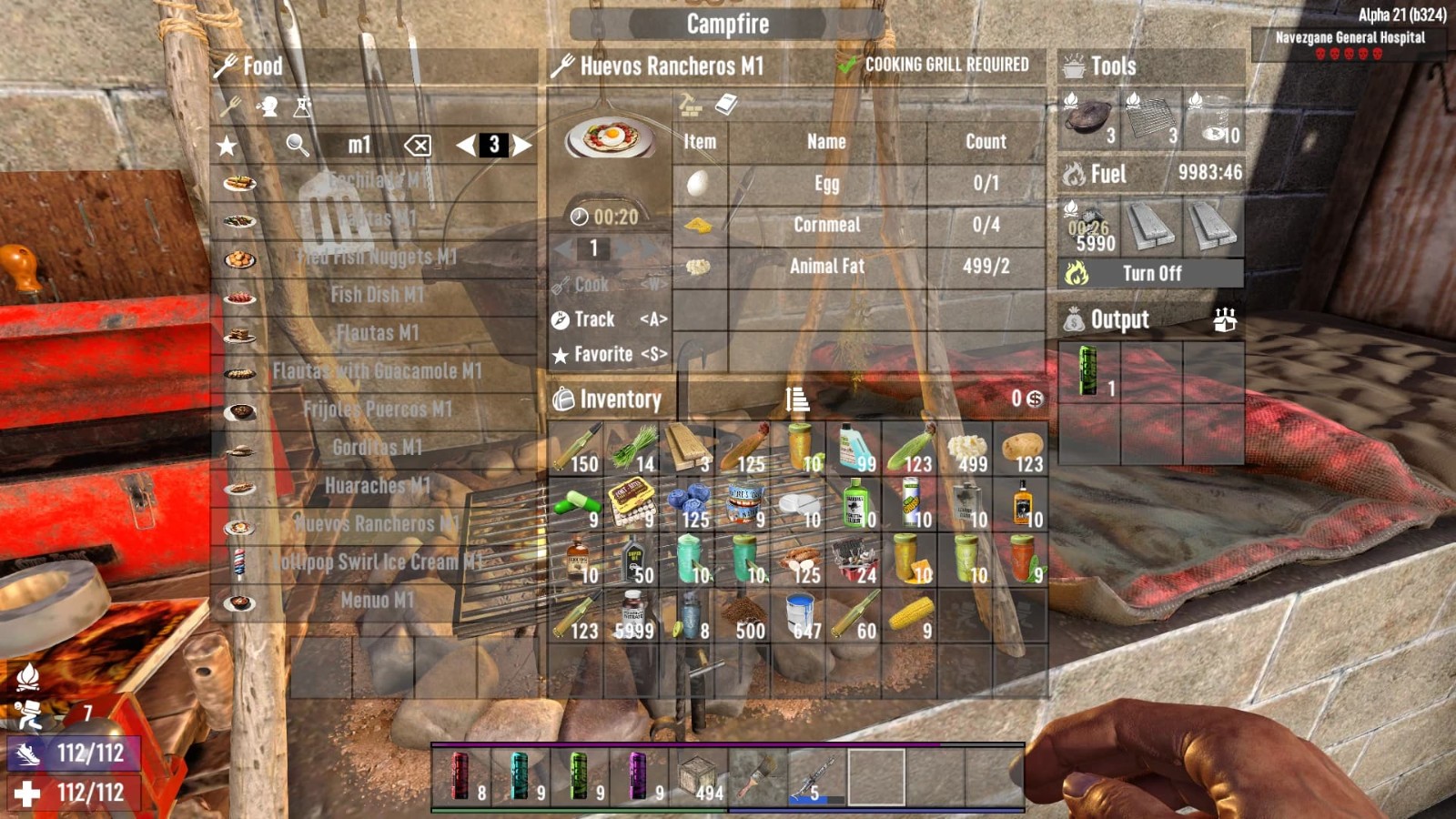 《七日杀》餐点和甜点A21MOD