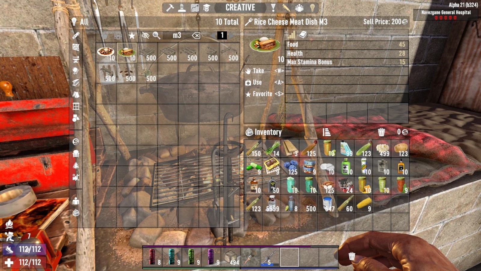 《七日杀》餐点和甜点A21MOD