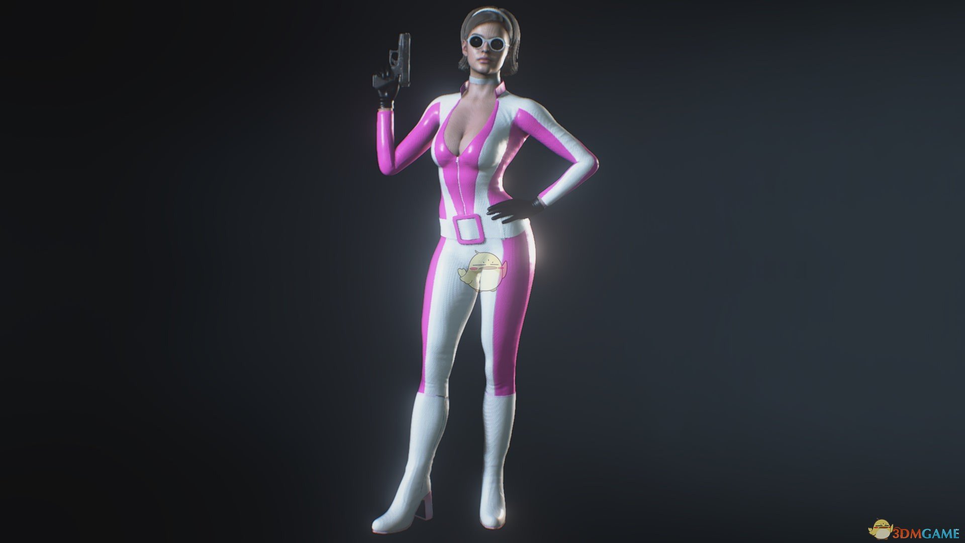 《生化危机3：重制版》无人永生粉白套装 补丁MOD