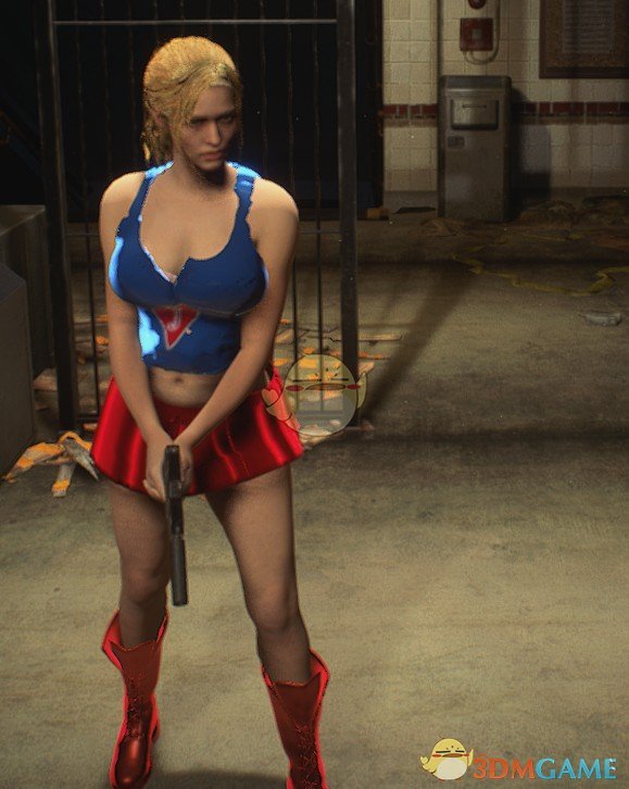 《生化危机3：重制版》超女吉尔MOD