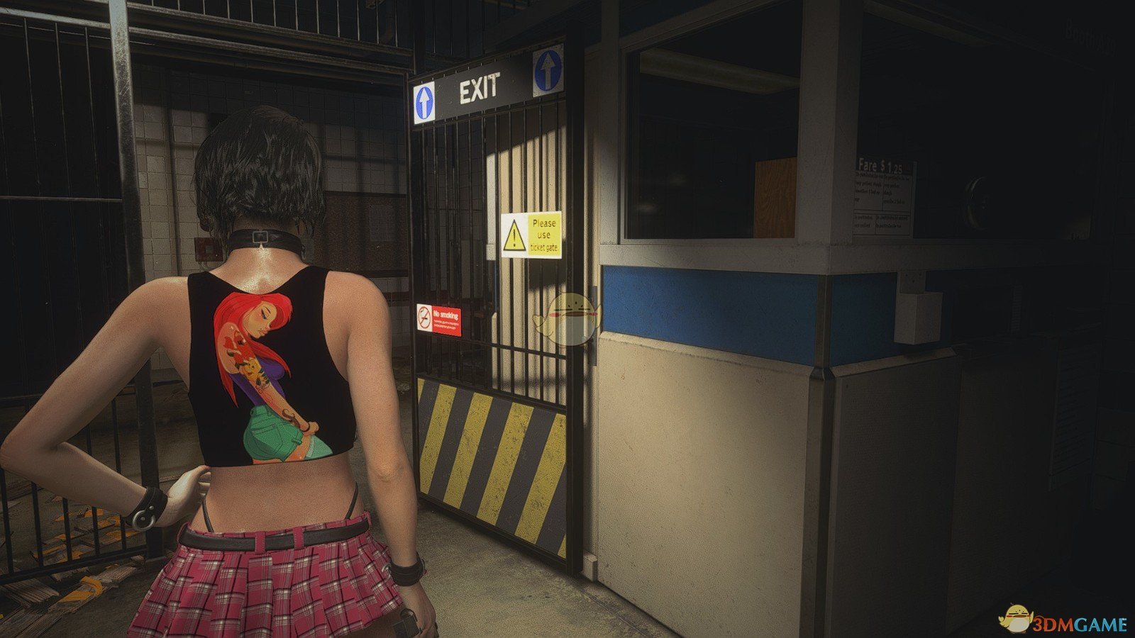 《生化危机3：重制版》吉尔狂野的女学生MOD