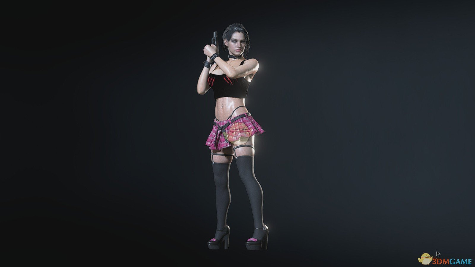 《生化危机3：重制版》吉尔狂野的女学生MOD