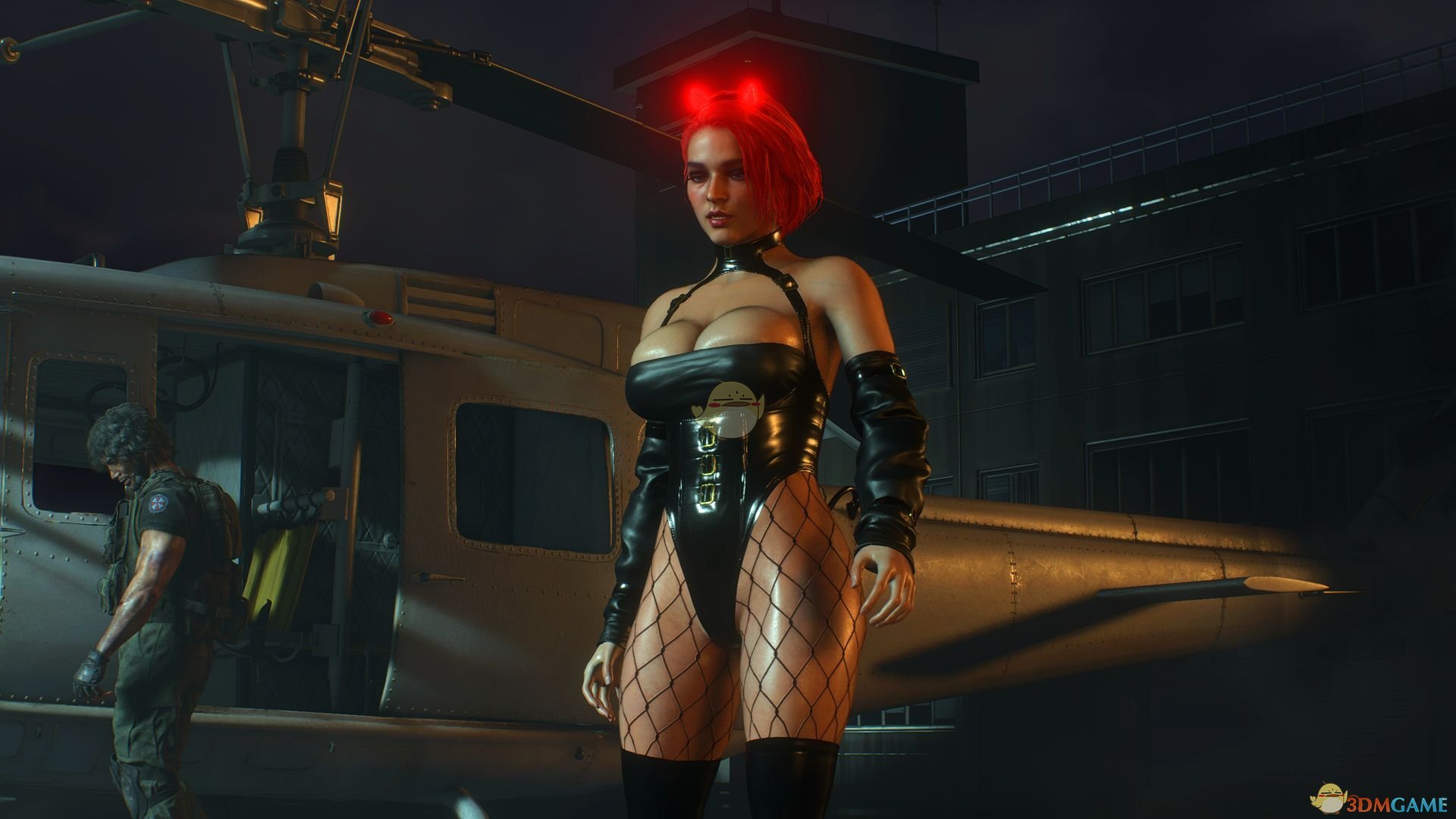 《生化危机3：重制版》吉尔乳胶装恶魔黑独立版MOD