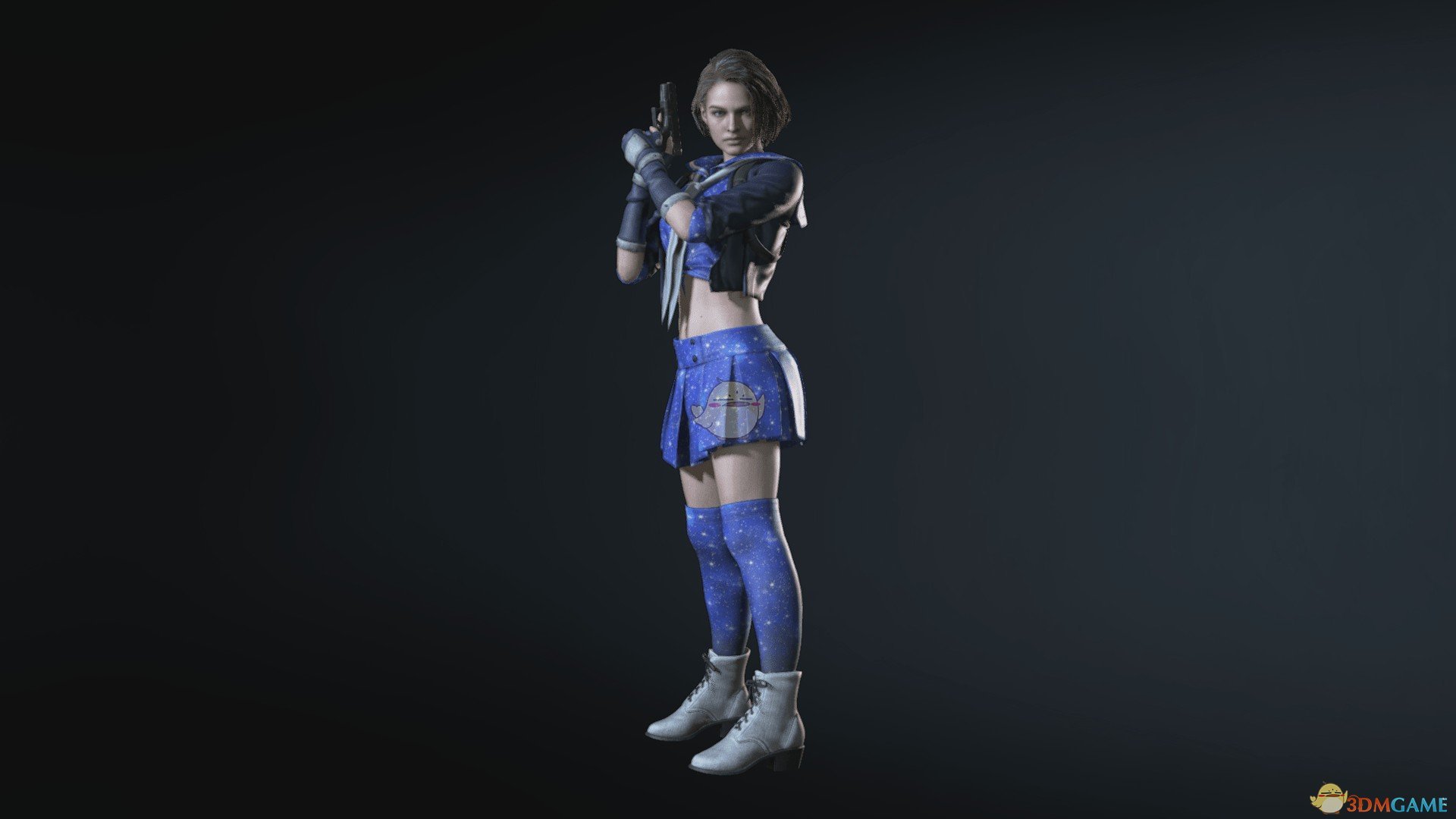 《生化危机3：重制版》吉尔水手服星空蓝 补丁MOD