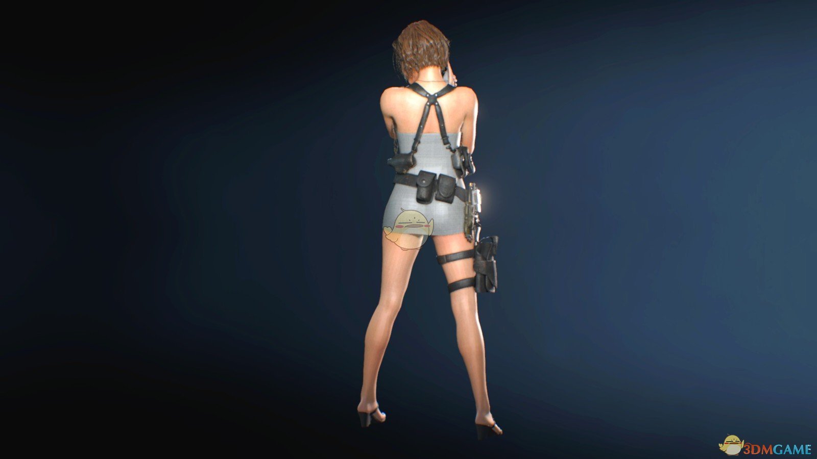 《生化危机3：重制版》吉尔性感超短连衣裙杀手装 多种颜色MOD