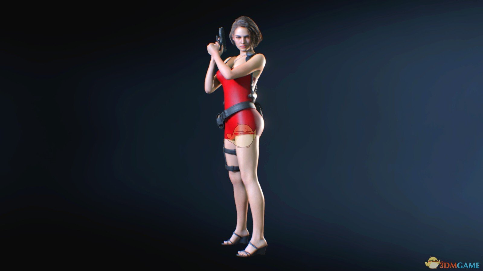《生化危机3：重制版》吉尔性感超短连衣裙杀手装 多种颜色MOD