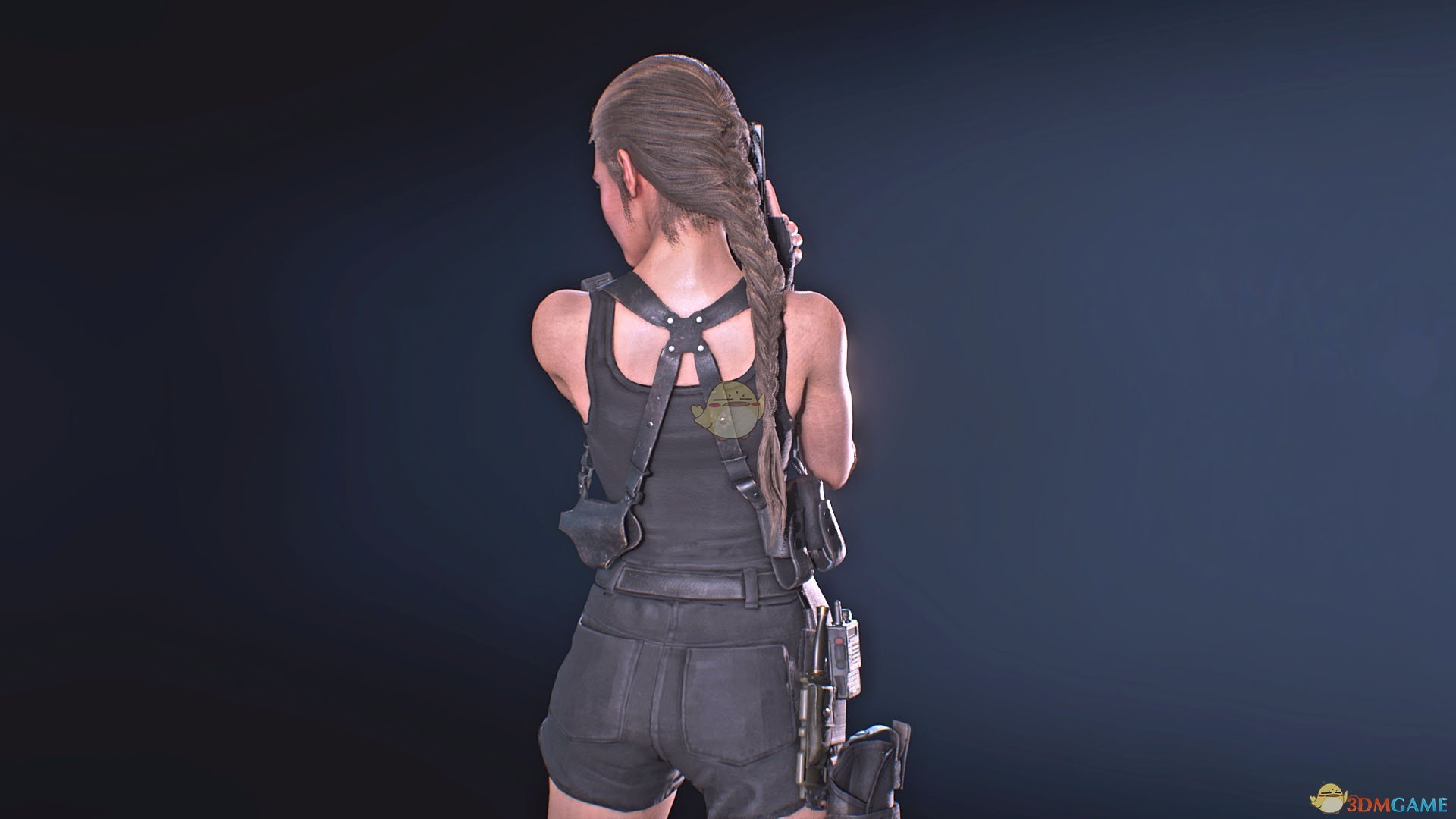 《生化危机3：重制版》吉尔长辫子编织带前股 包括物理学MOD