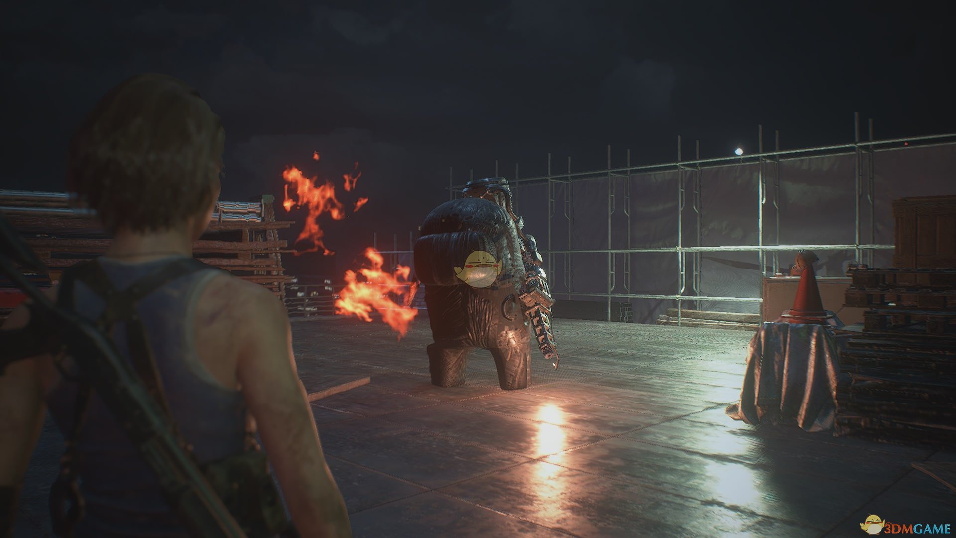 《生化危机3：重制版》外星客取代追迹者复仇女神MOD