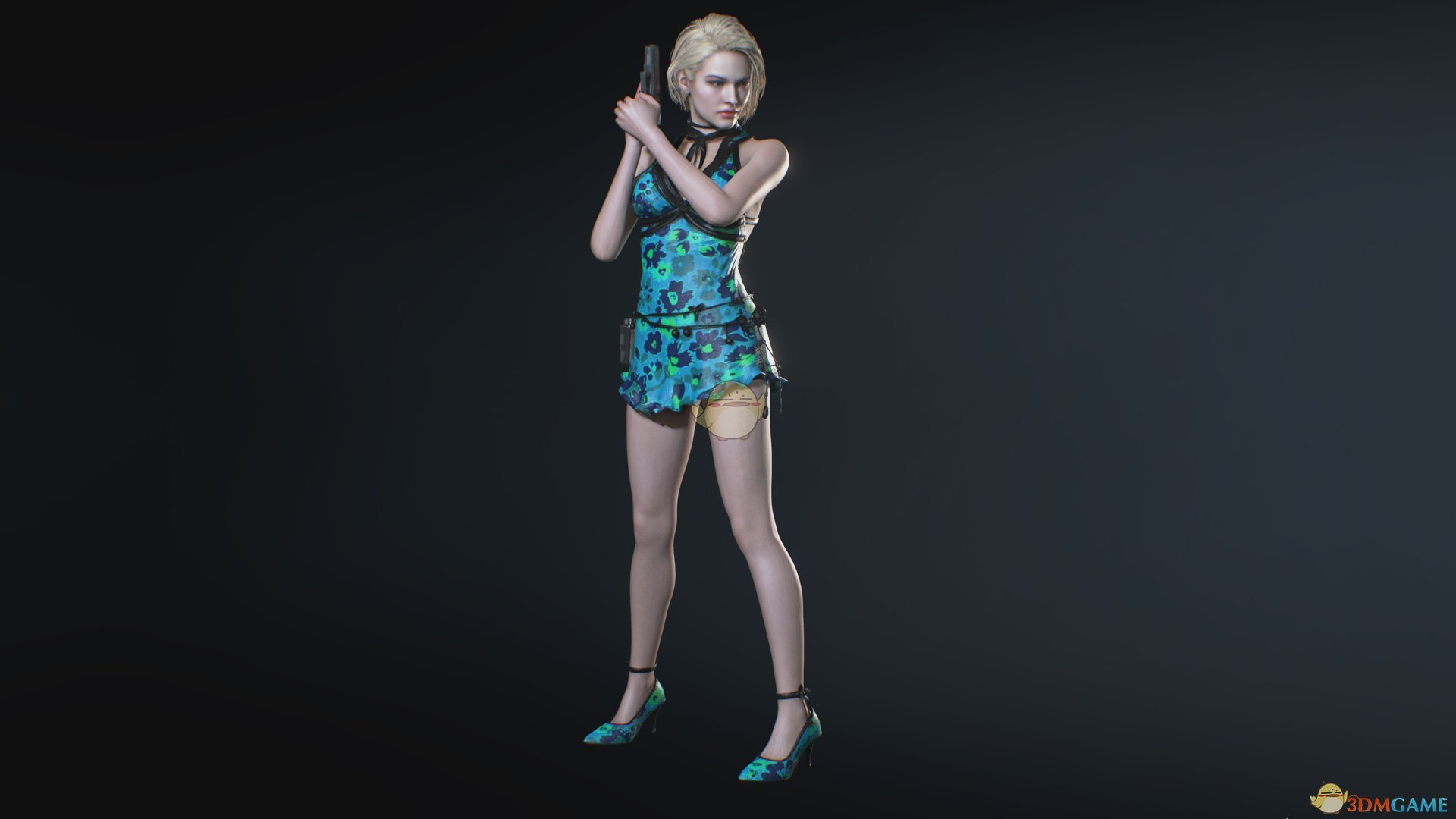 《生化危机3：重制版》吉尔青蓝色蒂法小礼服MOD