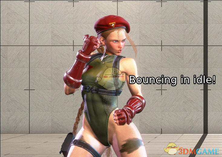 《街头霸王6》嘉米的默认服装2真实胸部抖动MOD