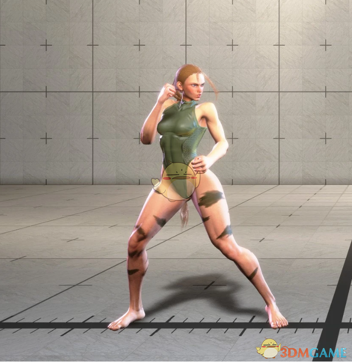 《街头霸王6》嘉米的默认服装1裸足极简主义连体泳衣MOD