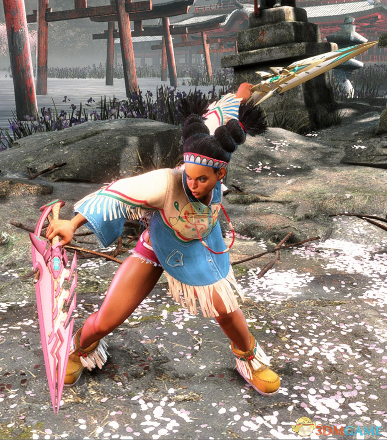 《街头霸王6》手持神盾剑的莉莉MOD