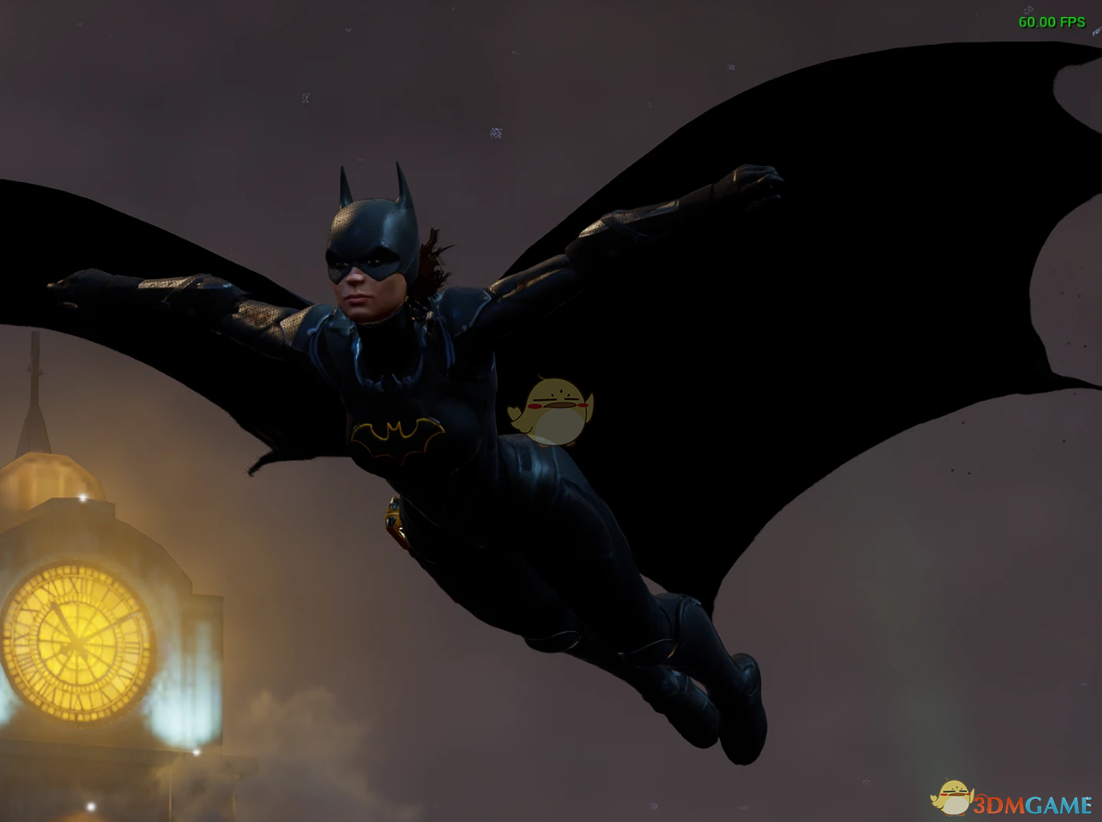 《哥谭骑士》更快速和直观的蝙蝠女滑翔MOD