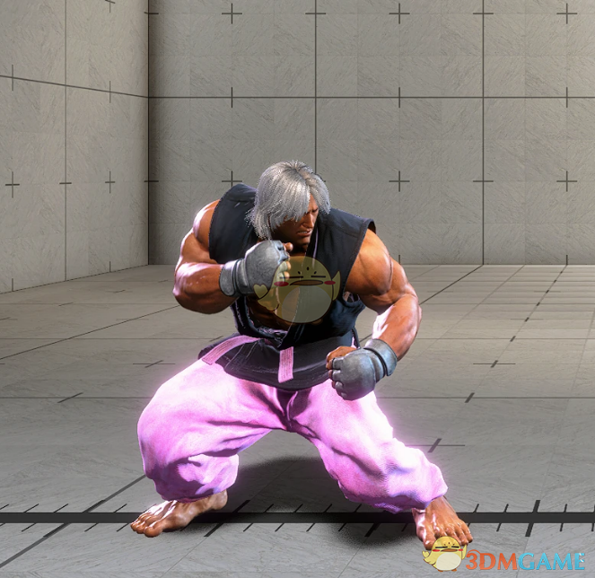 《街头霸王6》穿黑紫服装的肯MOD
