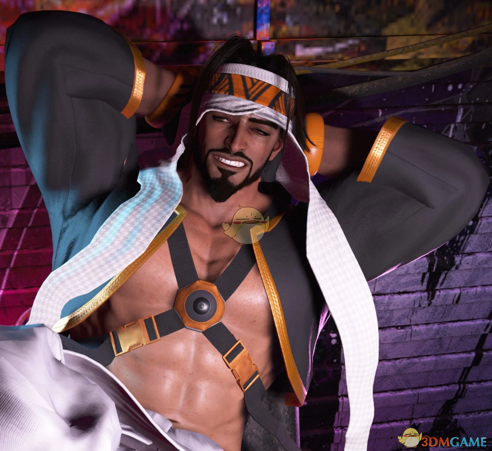 《街头霸王6》剃毛的默认服装2拉希德MOD