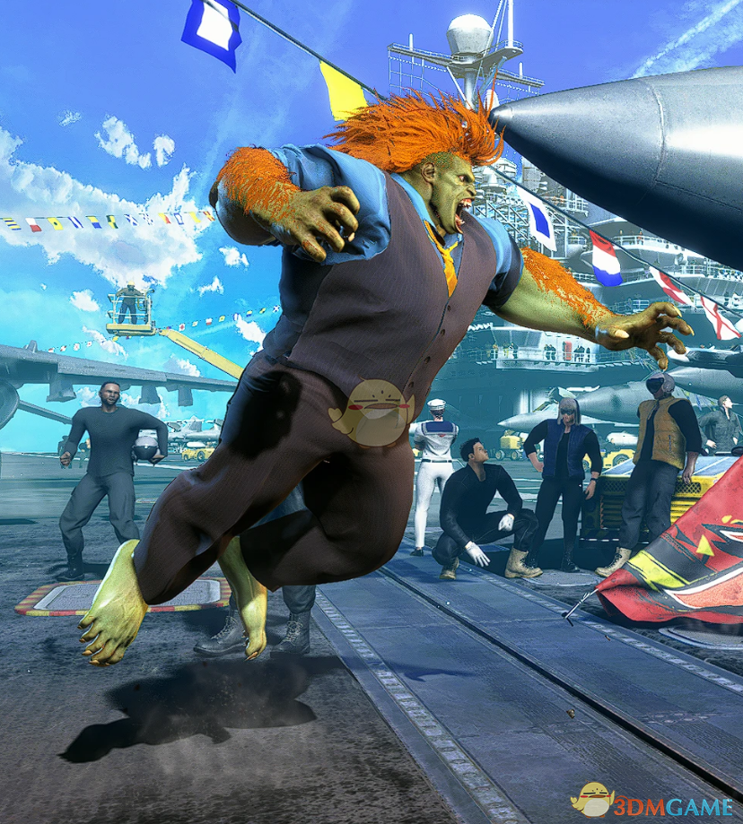 《街头霸王6》黑衣赤足布兰卡MOD