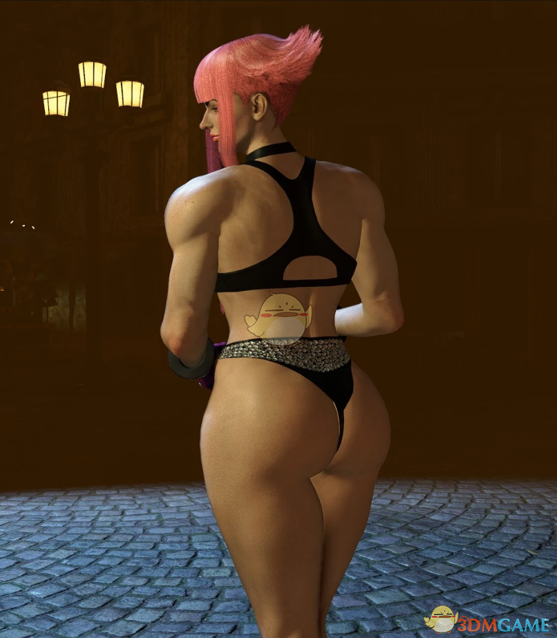 《街头霸王6》穿奢华内衣的长发曼侬默认服装合集MOD