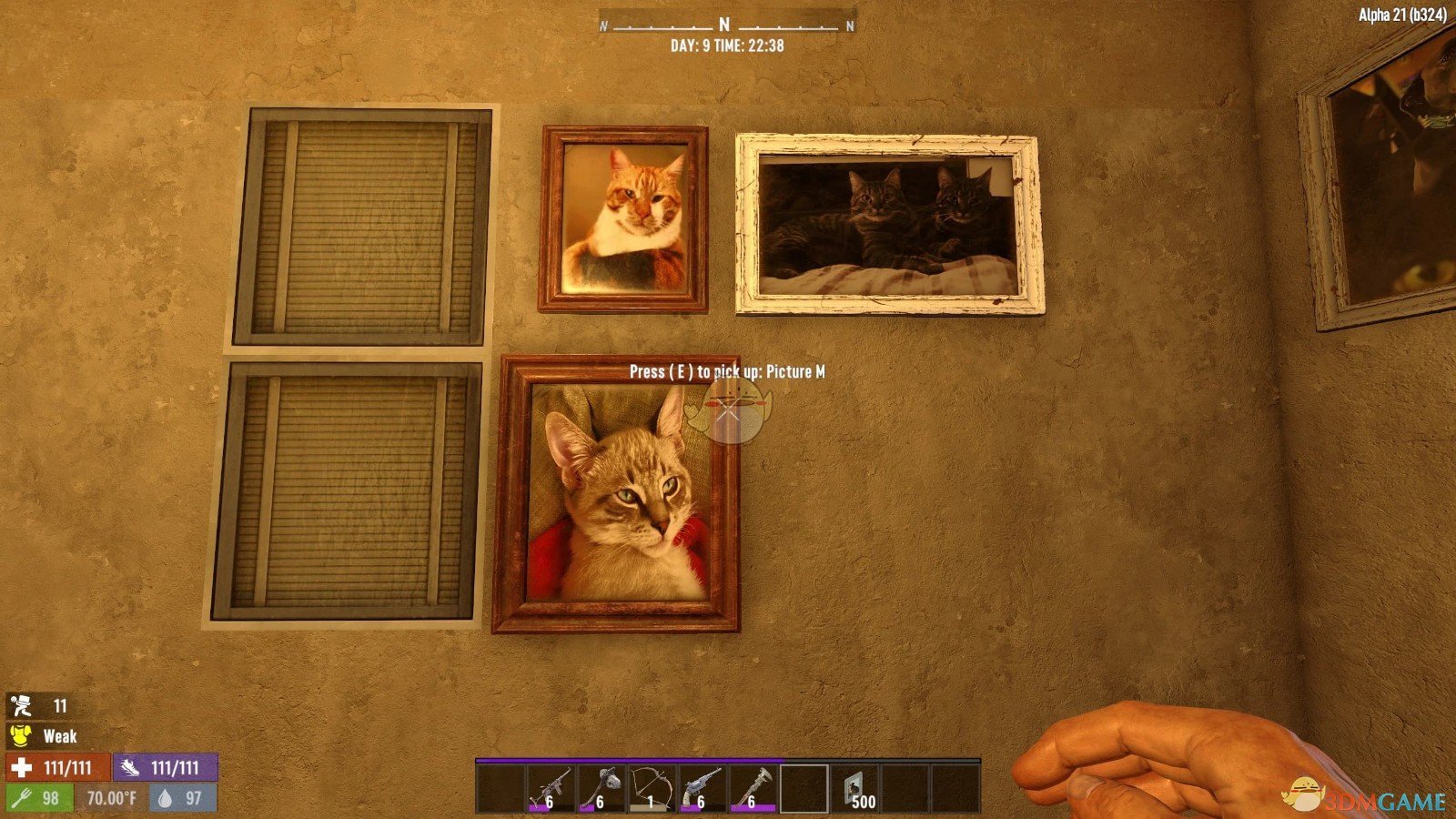 《七日杀》PuP拾取道具A21MOD