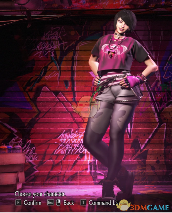 《街头霸王6》cos经典短发阿什莉的韩蛛俐MOD