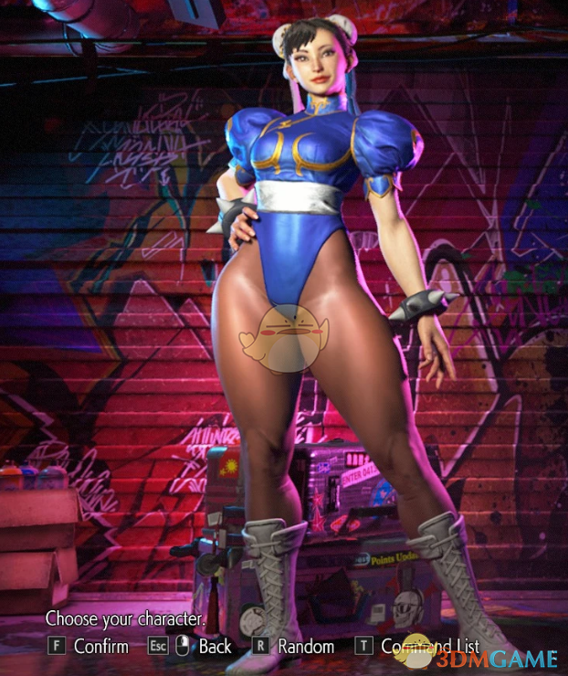 《街头霸王6》没有裙摆的春丽合集MOD