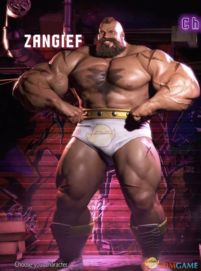 《街头霸王6》健硕肌肉的桑吉尔夫MOD