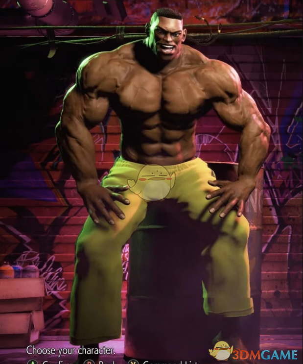 《街头霸王6》健硕肌肉的迪杰MOD