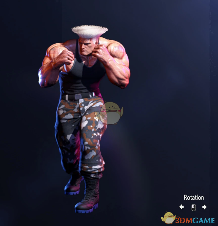 《街头霸王6》健硕肌肉的古烈MOD