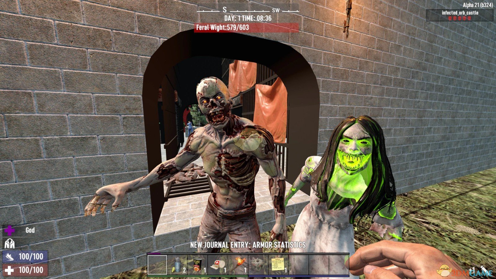 《七日杀》受感染的五层城堡/幸存者避难所A21MOD