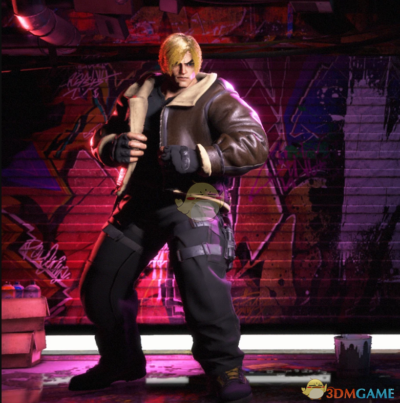 《街头霸王6》经典里昂发型的皮衣的肯MOD