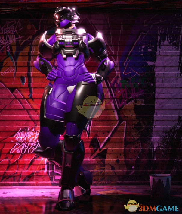 《街头霸王6》穿黑紫色光环盔甲的韩蛛俐合集MOD