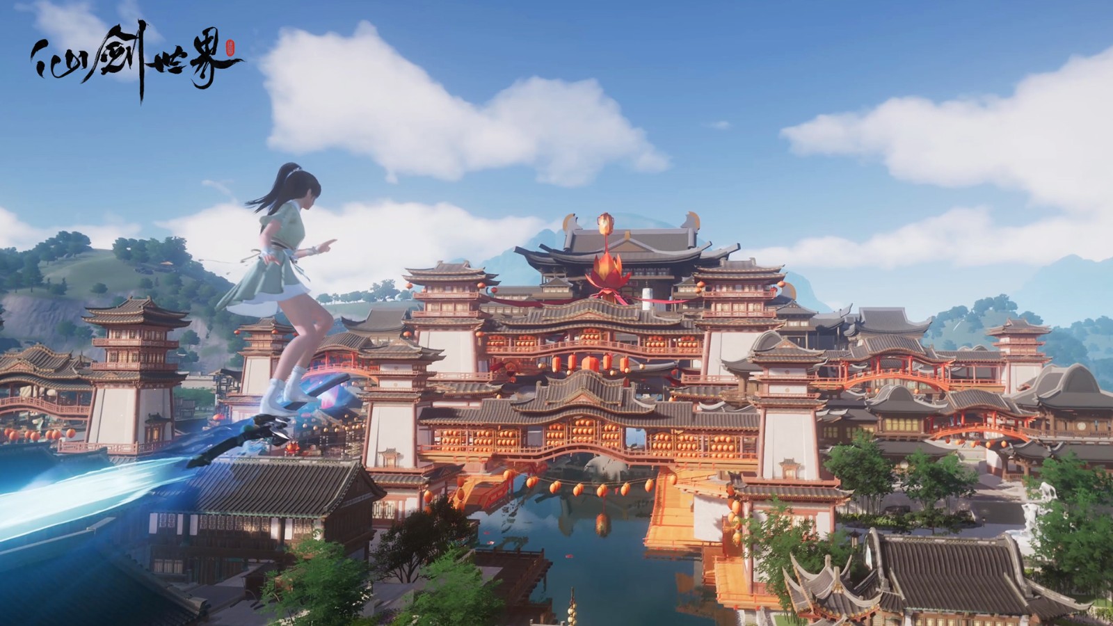 《仙剑世界》全新实机公布 江南区域全新场景