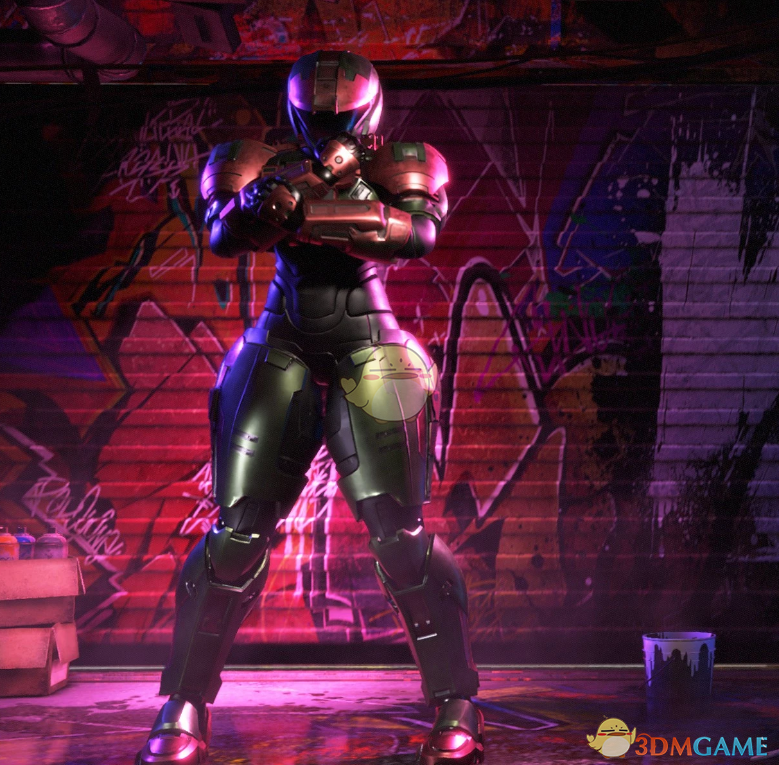 《街头霸王6》穿红绿色眩光斯巴达铠甲的嘉米合集MOD